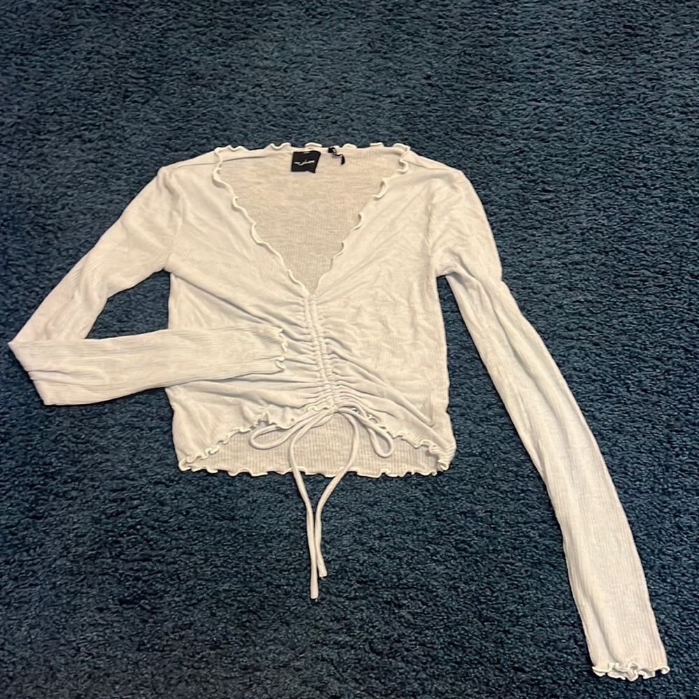 Pale blue long sleeve top from Urban Outfitters in a size medium